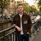 Bastian | Langarm Herren Shirt mit modernem Vintage Stil