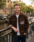 Bastian | Langarm Herren Shirt mit modernem Vintage Stil