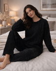 Sophie | Fleece Damen Pyjama für gemütliche Stunden
