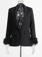 Clara | Blazer Damen Mit Modernem Rautenmuster 0