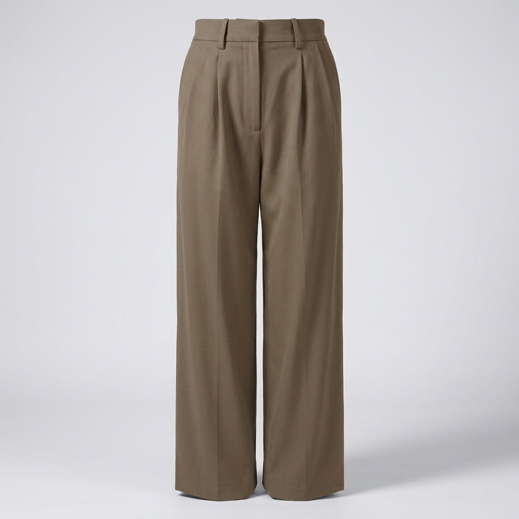 Anja | Elegante Damen Hosen mit geradem Schnitt und Taschen