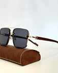 Elegante Sonnenbrille Herren | UV400-Schutz mit Modernem Design | Hochwertiger Tragekomfort für Stilbewusste 0