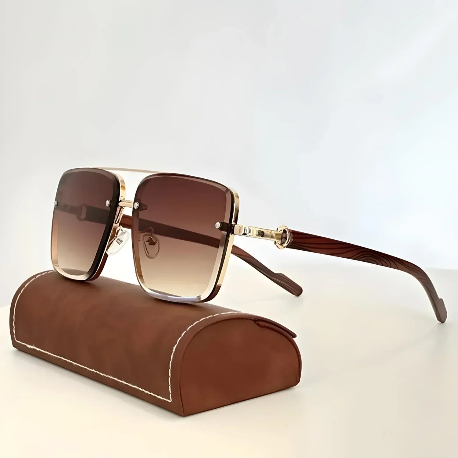 Elegante Sonnenbrille Herren | UV400-Schutz mit Modernem Design | Hochwertiger Tragekomfort für Stilbewusste 1