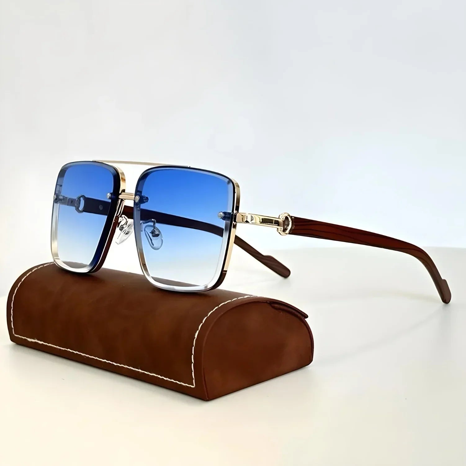 Elegante Sonnenbrille Herren | UV400-Schutz mit Modernem Design | Hochwertiger Tragekomfort für Stilbewusste 3
