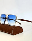 Elegante Sonnenbrille Herren | UV400-Schutz mit Modernem Design | Hochwertiger Tragekomfort für Stilbewusste 3