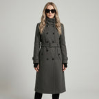 Marlene | Damen Trenchcoat in Beige mit Komfort