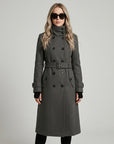 Marlene | Damen Trenchcoat in Beige mit Komfort
