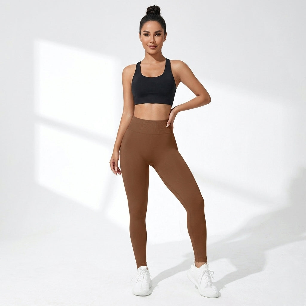 Hochtaillierte Yoga Leggings Damen