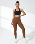 Hochtaillierte Yoga Leggings Damen