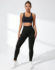 Hochtaillierte Yoga Leggings Damen