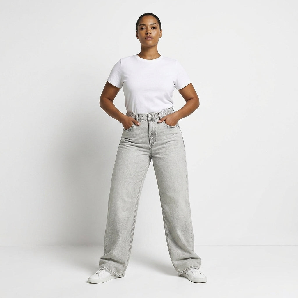 Boyfriend Jeans Damen Mit Vintage-Charme