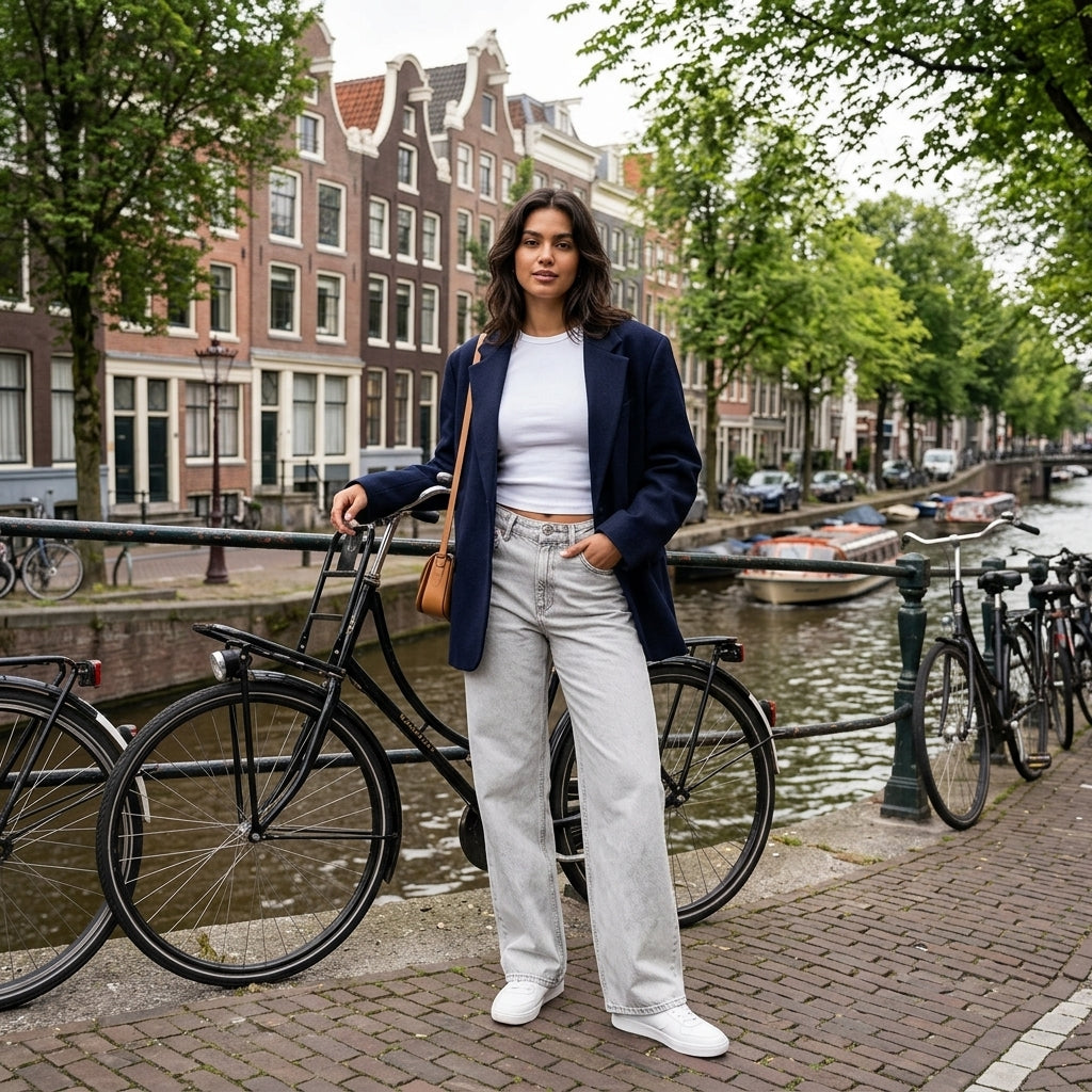 Boyfriend Jeans Damen Mit Vintage-Charme