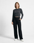 Anja | Elegante Damen Hosen mit geradem Schnitt und Taschen