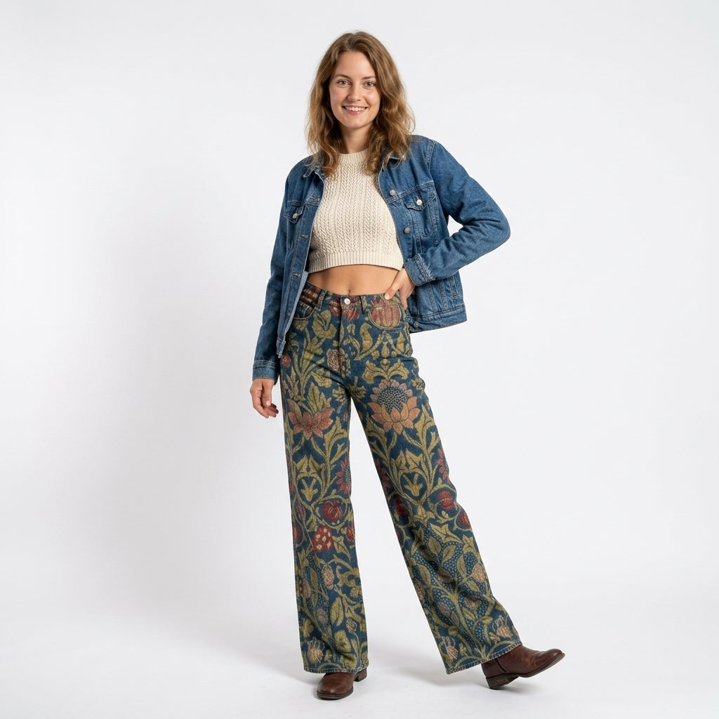 Marlies | Damen Hosen mit weitem Bein und modernem Schnitt