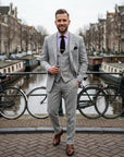 Tobias | Elegantes Herren Set im Tweed Stil