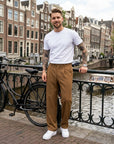 Noah | Weit geschnittene Herren Stoffhose für entspannten Look