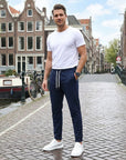 Felix | Herren Stoffhose mit schlankem Schnitt für Alltag und Freizeit