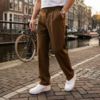 Noah | Weit geschnittene Herren Stoffhose für entspannten Look