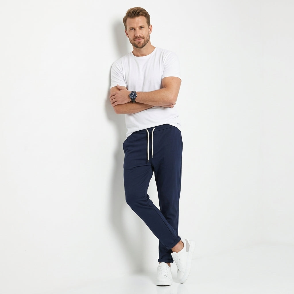 Felix | Herren Stoffhose mit schlankem Schnitt für Alltag und Freizeit