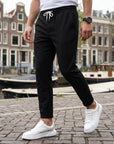 Felix | Herren Stoffhose mit schlankem Schnitt für Alltag und Freizeit