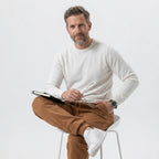 Schmale Herrenhose mit modernem Schnitt