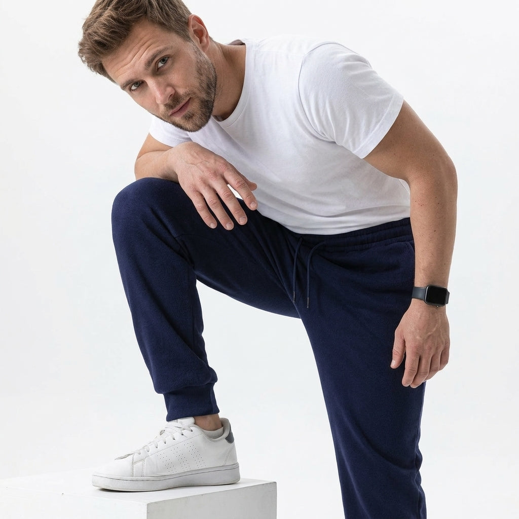 Schmale Herrenhose mit modernem Schnitt