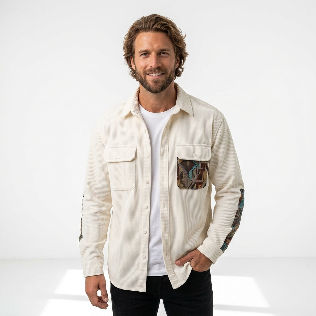 Bastian | Langarm Herren Shirt mit modernem Vintage Stil