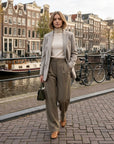 Anja | Elegante Damen Hosen mit geradem Schnitt und Taschen