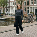 Anja | Elegante Damen Hosen mit geradem Schnitt und Taschen