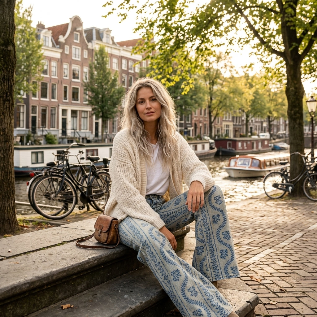 Marlies | Damen Hosen mit weitem Bein und modernem Schnitt