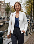 Greta | Strukturierter Damenblazer mit Eleganz