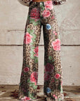 Laura | Blumenjeans | Weite Beine