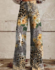 Laura | Blumenjeans | Weite Beine