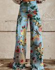Laura | Blumenjeans | Weite Beine