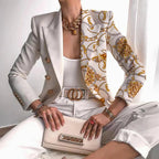 Lena | Blazer Jacke Damen mit Eleganten Drucken 2