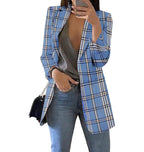 Lena | Karierter Blazer Damen mit Modernem Schnitt 10