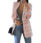 Lena | Karierter Blazer Damen mit Modernem Schnitt 2