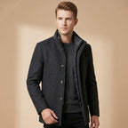 Lucian | Warmer Herrenmantel für kalte Tage
