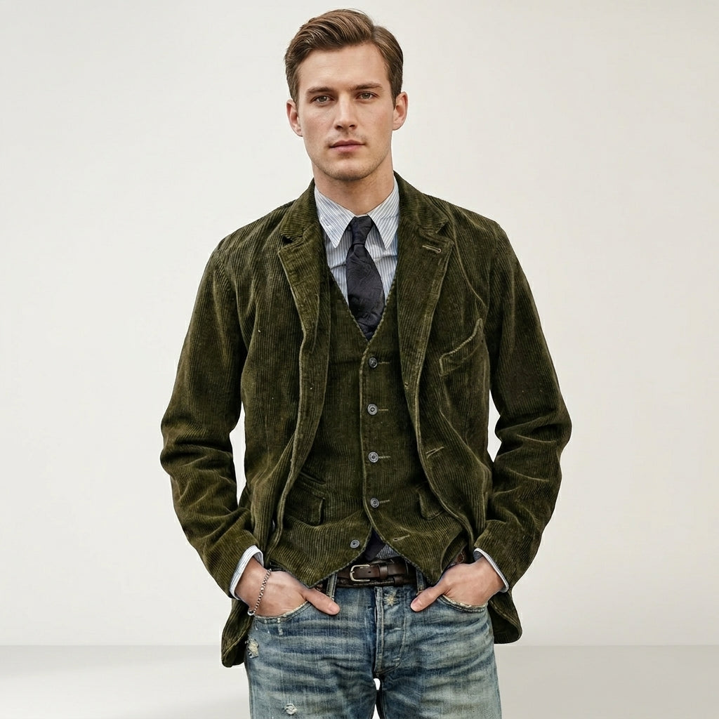 Jonas | Vintage Herren Blazer für Stilvolle Looks
