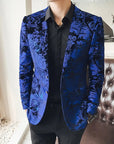 Maximilian | Eleganter Herrenblazer Mit Barockmuster 0