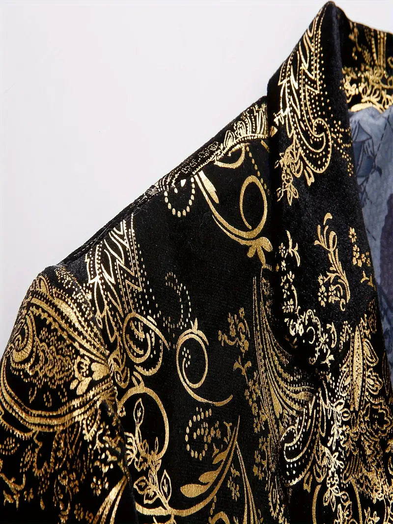 Maximilian | Eleganter Herrenblazer Mit Barockmuster 3