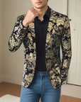 Maximilian | Eleganter Herrenblazer Mit Barockmuster 4