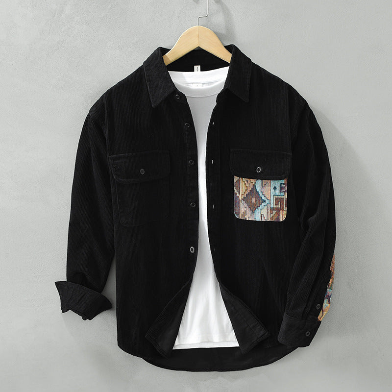 Maximilian | Herren Hemden Langarm mit Vintage Stil 0