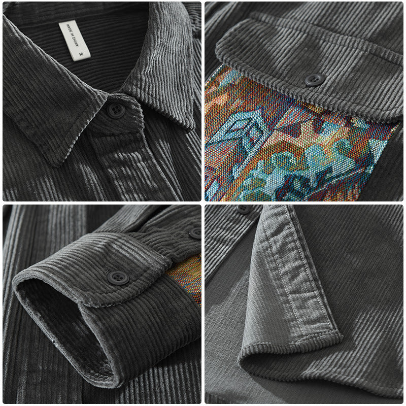 Maximilian | Herren Hemden Langarm mit Vintage Stil 3
