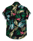 Maximilian | Kurzarm Hemden Herren mit Blumenmuster 1