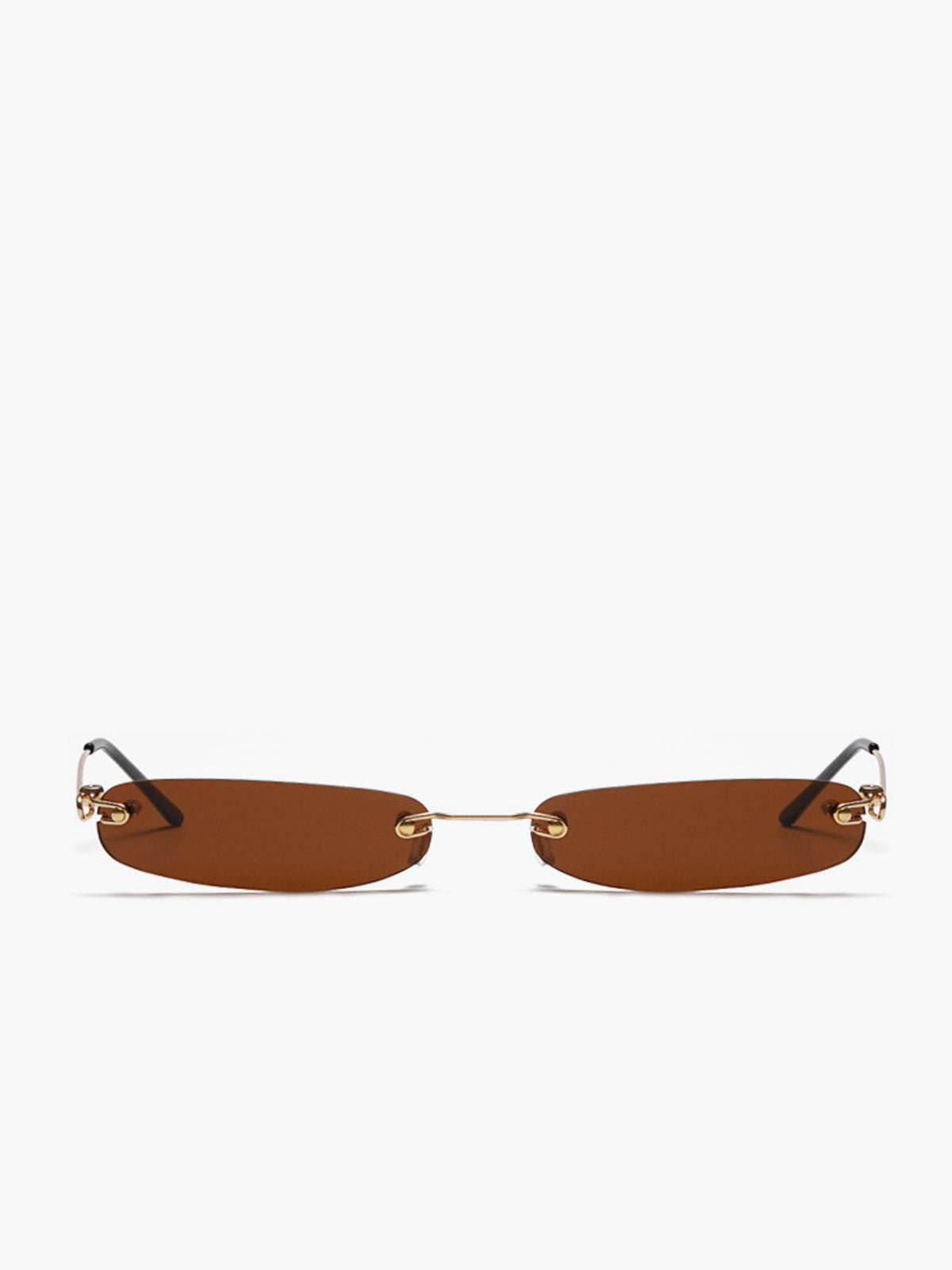 Minimalistische Randlose Sonnenbrille mit UV-Schutzgläsern | Elegantes Design für Stil und Schutz 1