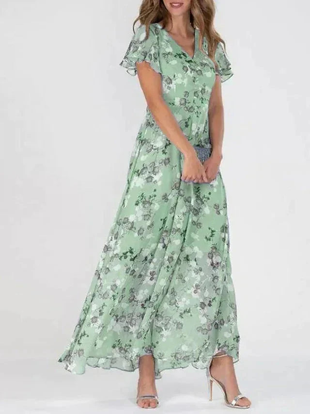 Sophie | Maxikleid Sommer mit Blumenprint 2