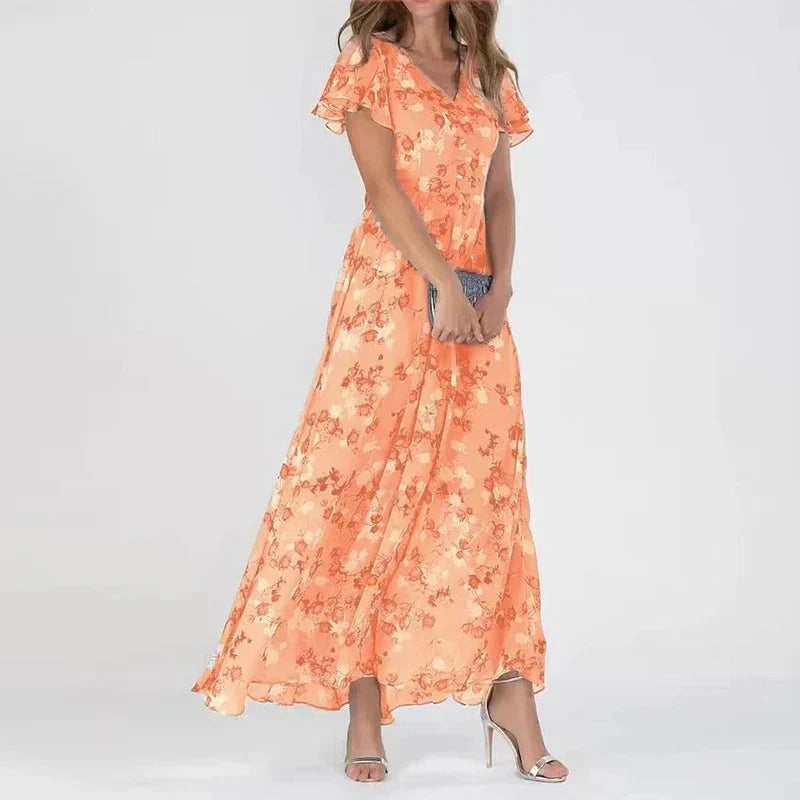 Sophie | Maxikleid Sommer mit Blumenprint 3