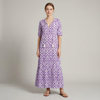 Talina | Elegantes Sommerkleid in fließender Maxi-Form