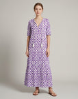 Talina | Elegantes Sommerkleid in fließender Maxi-Form